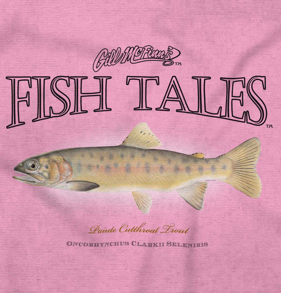 Paiute Cutthroat Trout Infant Baby Bib-Direct To Garment Print-Brisco Baby