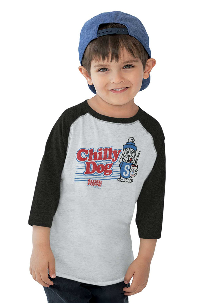 Chilly Dog Toddler Baseball-Direct To Garment Print-Brisco Baby