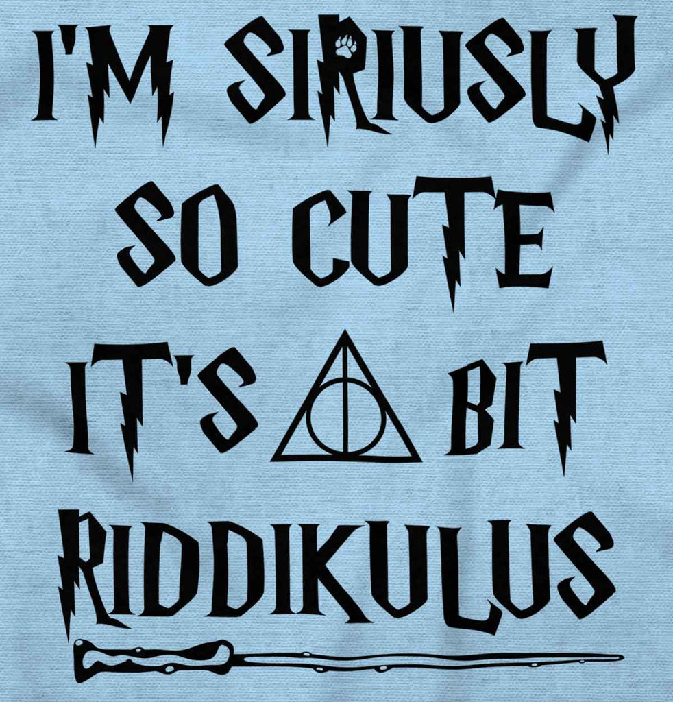 Seriusly Cute Infant Toddler T Shirt-Direct To Garment Print-Brisco Baby