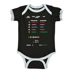 High Score Baby Ruffled Trim Romper-Direct To Garment Print-Brisco Baby