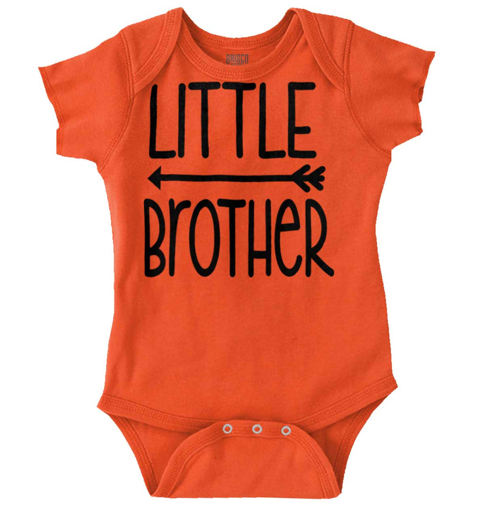 Little Brother Romper Bodysuit-Direct To Garment Print-Brisco Baby