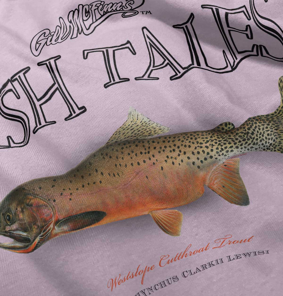 Cutthroat Trout Infant Baby Bib-Direct To Garment Print-Brisco Baby