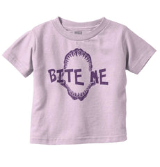 Bite Me Infant Toddler T Shirt-Direct To Garment Print-Brisco Baby