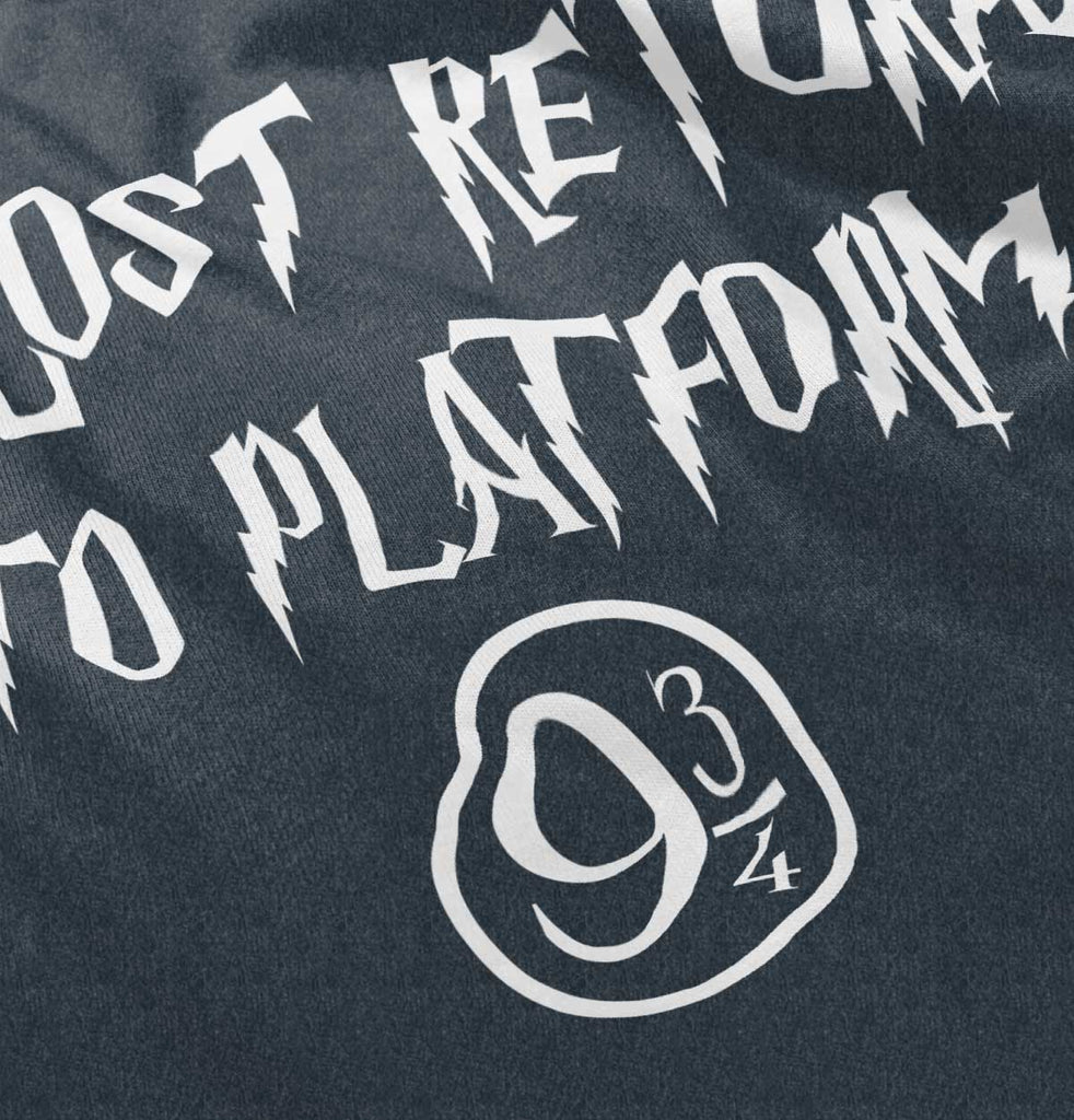 Return Platofrm 9 3/4 Football Romper Bodysuit-Direct To Garment Print-Brisco Baby