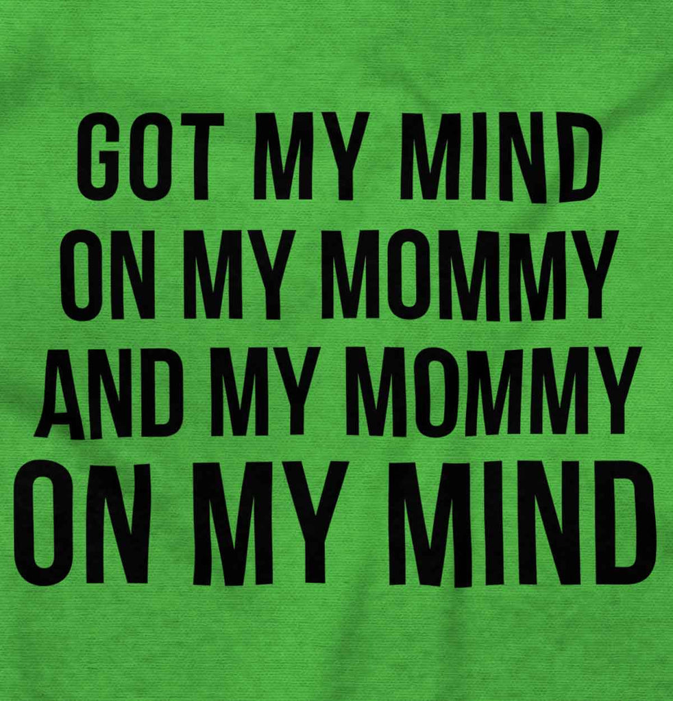 Mind On Mommy Romper Bodysuit-Direct To Garment Print-Brisco Baby