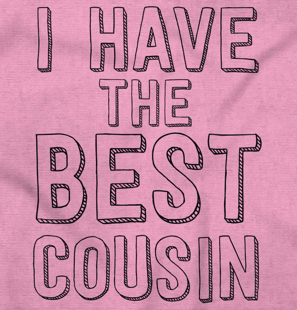 Best Cousin Romper Bodysuit-Direct To Garment Print-Brisco Baby