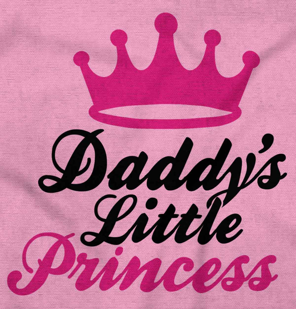 Daddy's Little Princess Romper Bodysuit-Direct To Garment Print-Brisco Baby