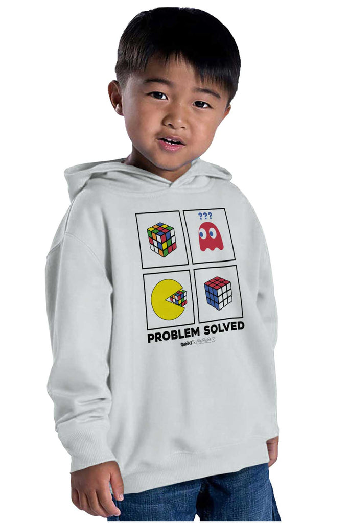 Problem Solved Toddler Pullover Hoodie-Direct To Garment Print-Brisco Baby