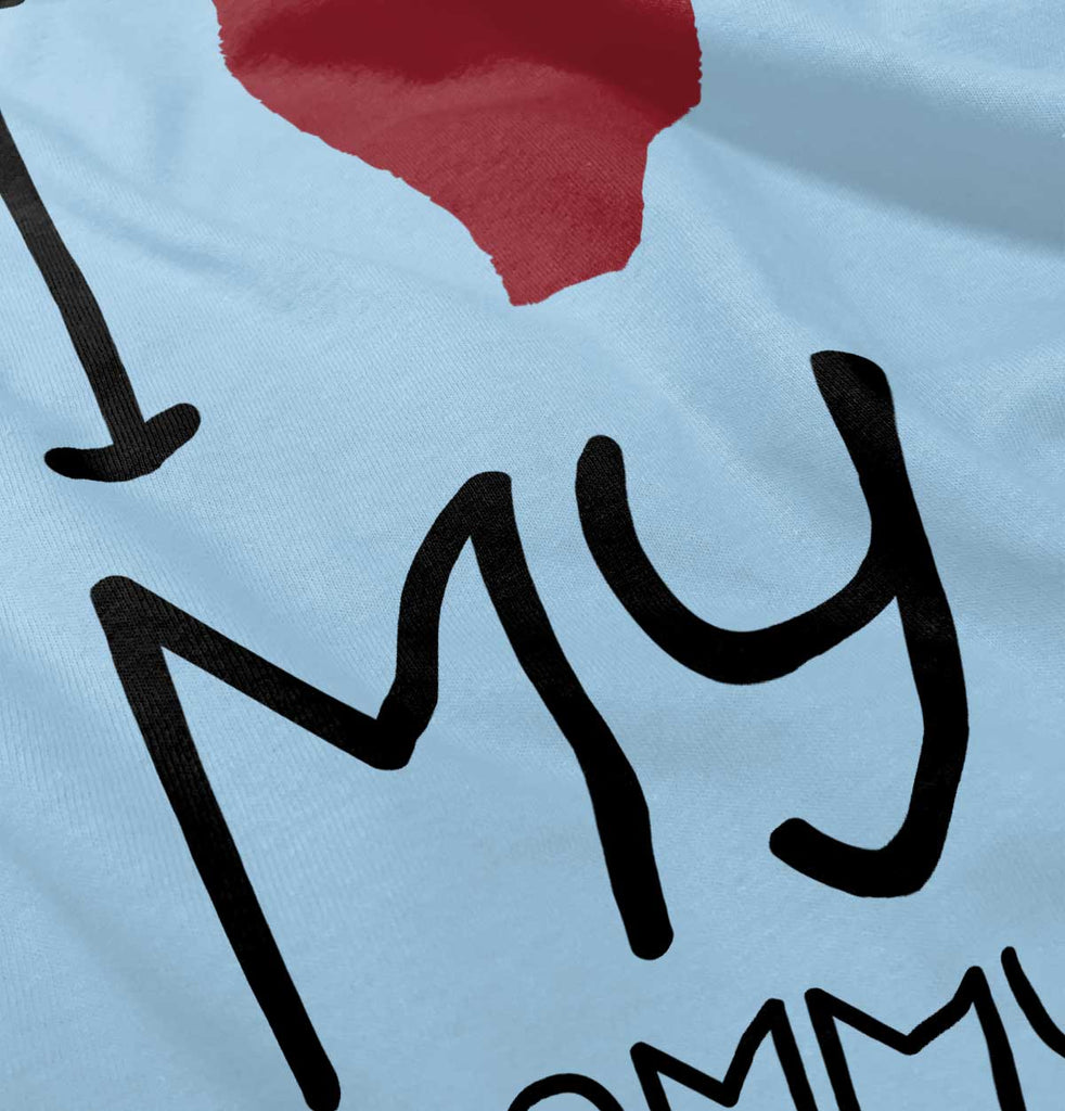 Love My Mommy Romper Bodysuit-Direct To Garment Print-Brisco Baby