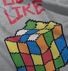 Tough Like Rubik's Infant Toddler T Shirt-Direct To Garment Print-Brisco Baby