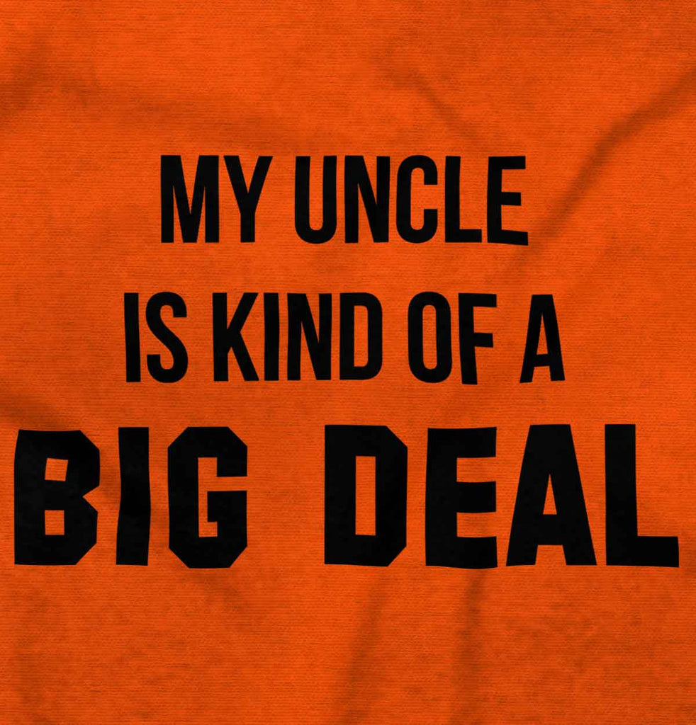 My Uncle Big Deal Romper Bodysuit-Direct To Garment Print-Brisco Baby