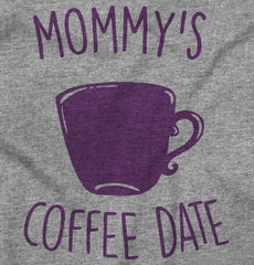 Mommy's Coffee Date Romper Bodysuit-Direct To Garment Print-Brisco Baby