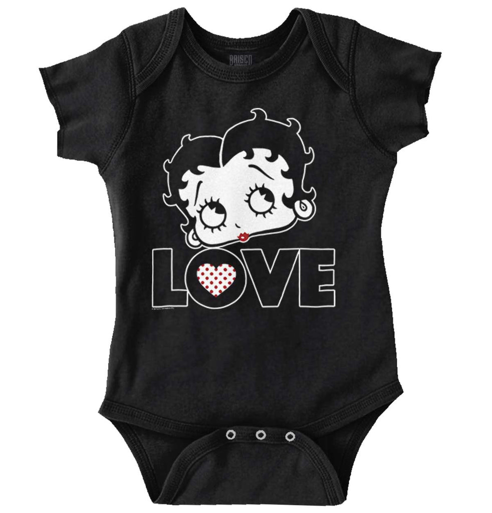 Love Betty Romper Bodysuit-Direct To Garment Print-Brisco Baby