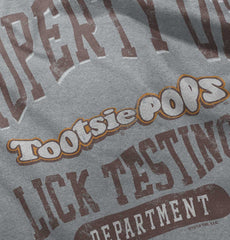 Property Of Lick Testing Infant Toddler T Shirt-Direct To Garment Print-Brisco Baby