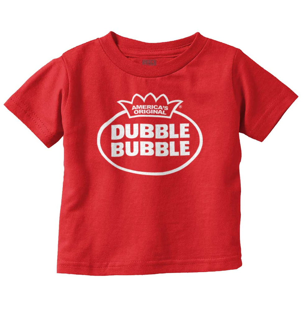 Retro Dubble Bubble Infant Toddler T Shirt-Direct To Garment Print-Brisco Baby