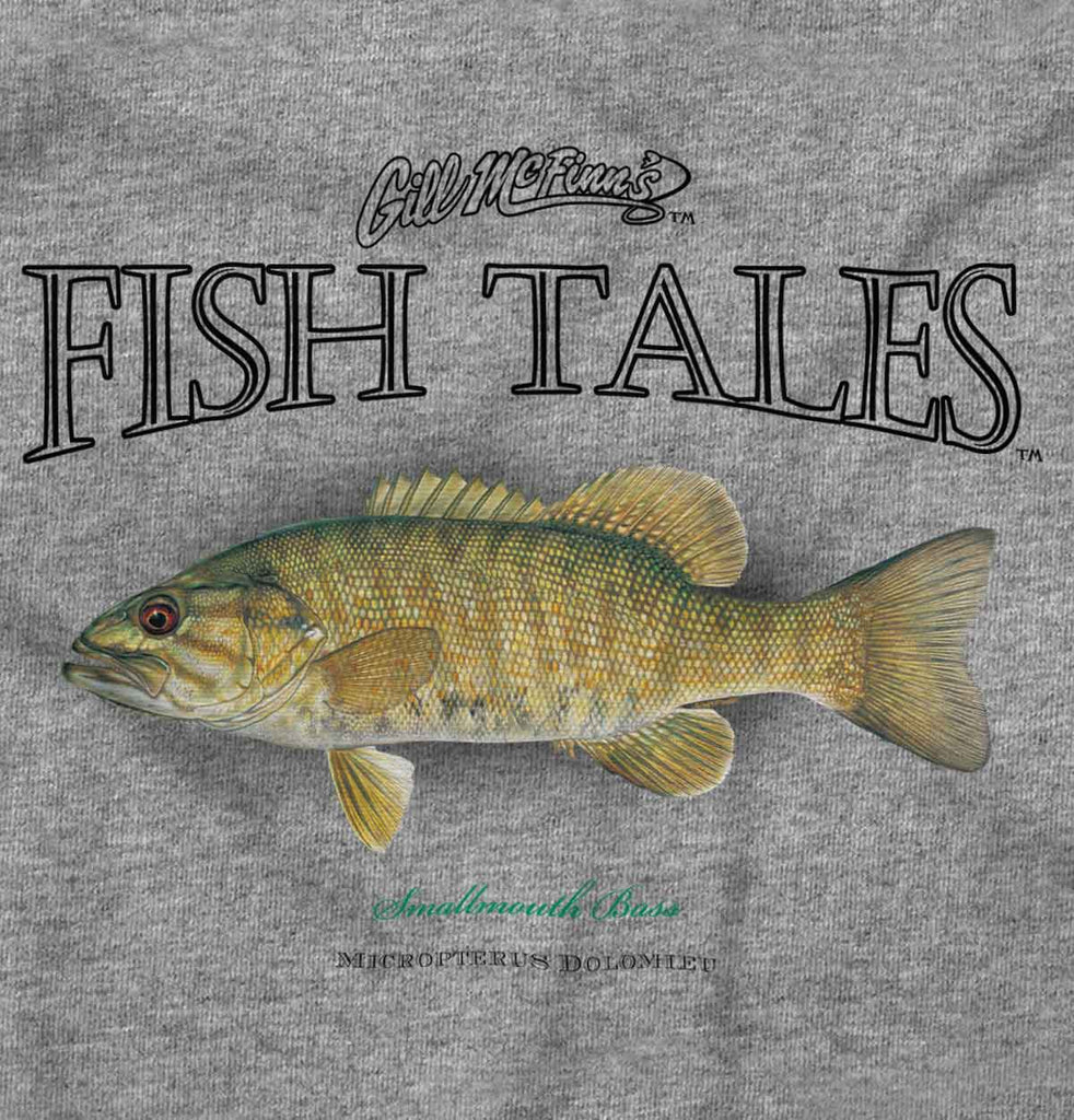 Smallmouth Bass Infant Toddler T Shirt-Direct To Garment Print-Brisco Baby