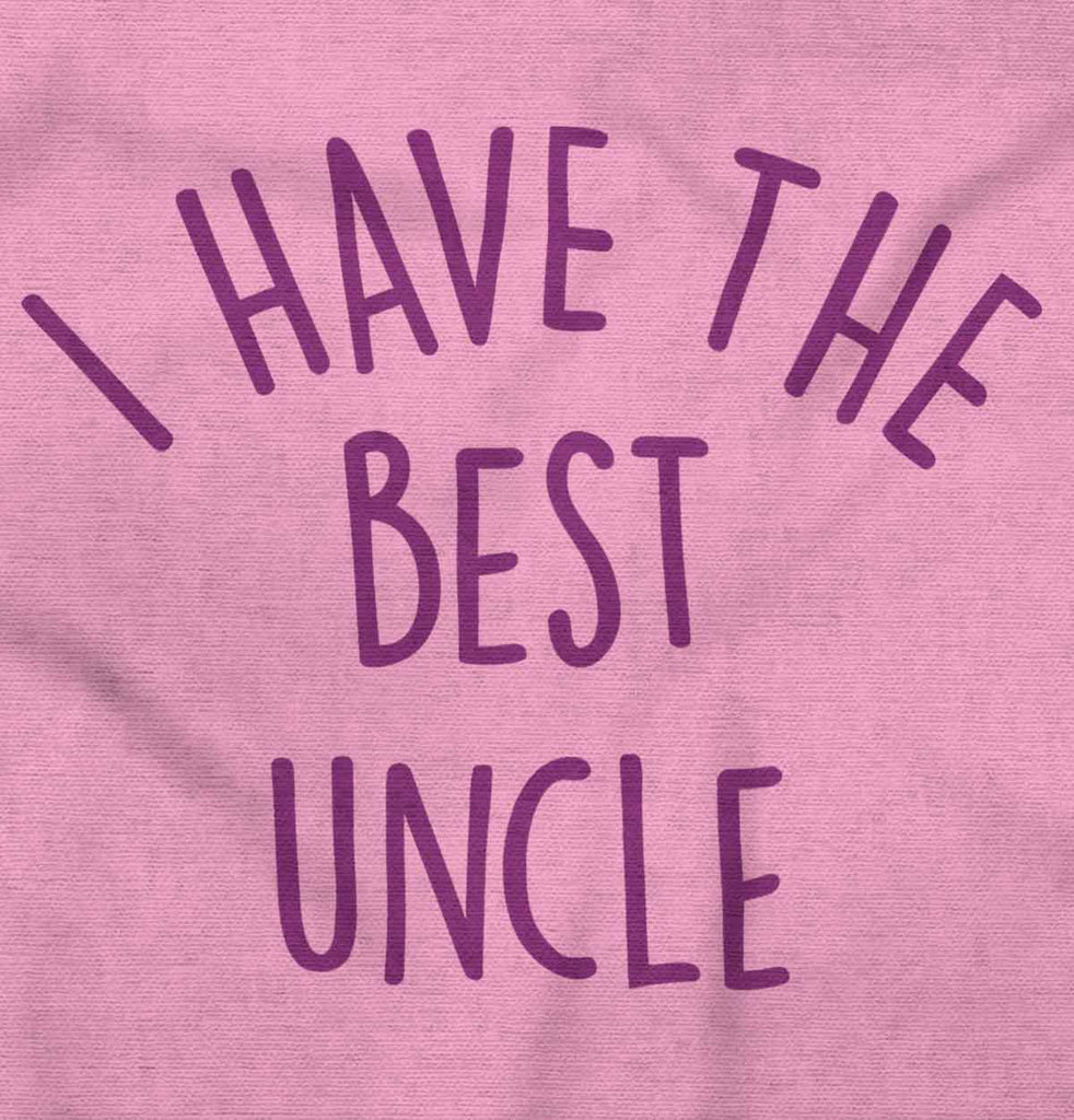 Best Uncle Romper Bodysuit-Direct To Garment Print-Brisco Baby