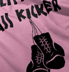 Little Ass Kicker Solid Baby Pajama Top-Direct To Garment Print-Brisco Baby