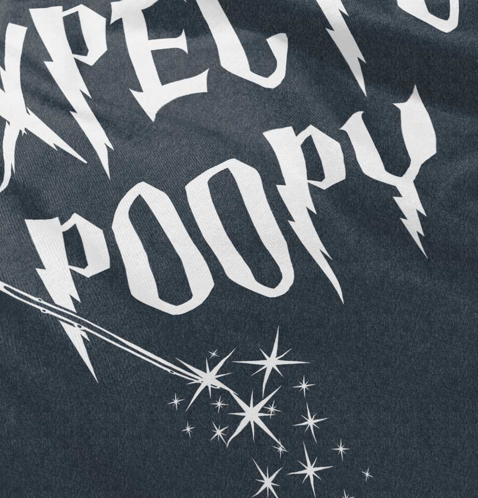 Expecto Poopy Football Romper Bodysuit-Direct To Garment Print-Brisco Baby