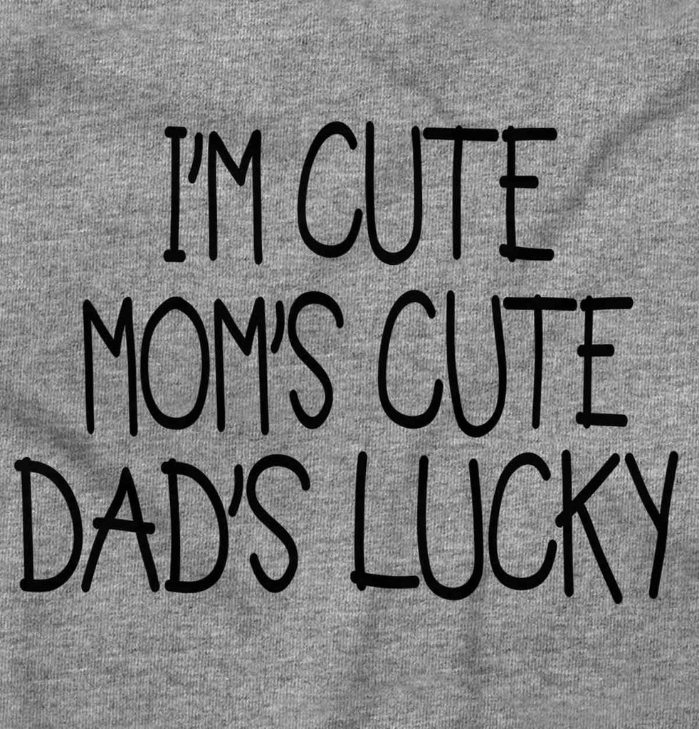 Dad's Lucky Romper Bodysuit-Direct To Garment Print-Brisco Baby