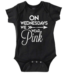 Wear Pink Romper Bodysuit-Direct To Garment Print-Brisco Baby