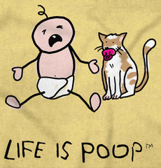 Cat Pacifier Infant Toddler T Shirt-Direct To Garment Print-Brisco Baby