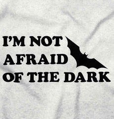 Afraid of Dark Infant Toddler T Shirt-Direct To Garment Print-Brisco Baby