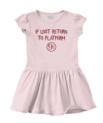 Return Platofrm 9 3/4 Solid Baby Infant Dress-Direct To Garment Print-Brisco Baby