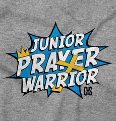Prayer Warrior Toddler Pullover Hoodie-Direct To Garment Print-Brisco Baby