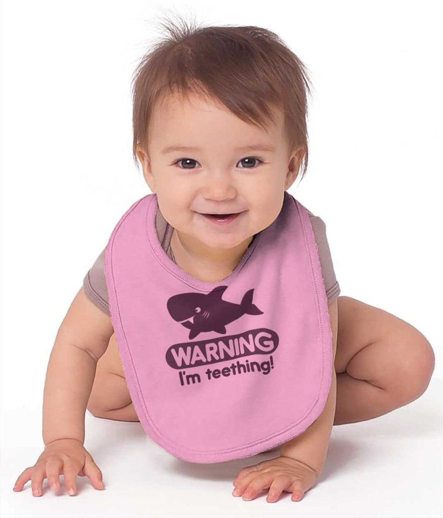 I'm Teething Infant Baby Bib-Direct To Garment Print-Brisco Baby