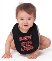 Baby Sith Lord Infant Baby Bib-Direct To Garment Print-Brisco Baby