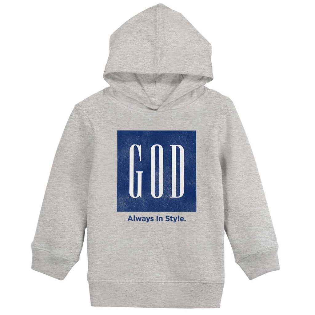 God In Style Toddler Pullover Hoodie-Direct To Garment Print-Brisco Baby