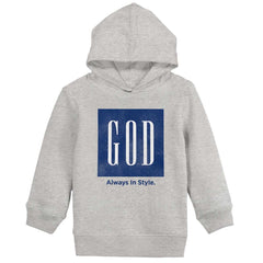 God In Style Toddler Pullover Hoodie-Direct To Garment Print-Brisco Baby