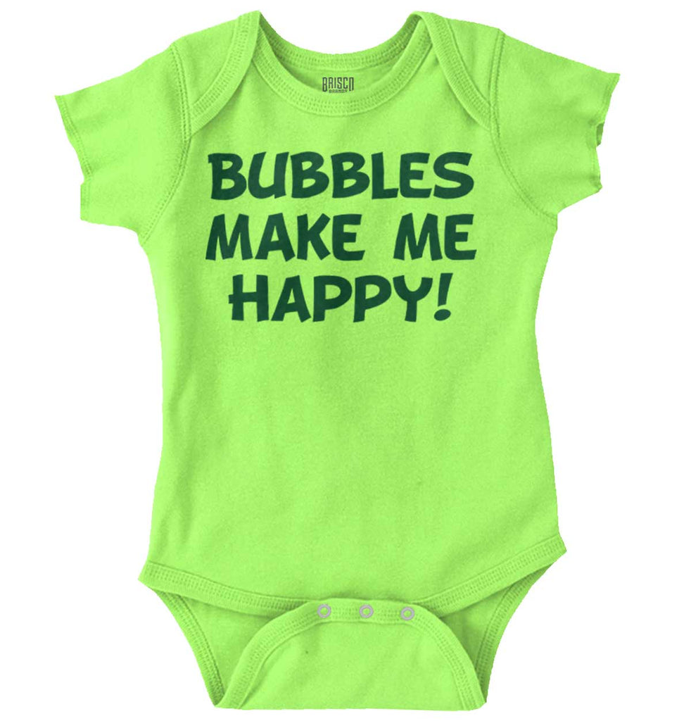 Bubbles Romper Bodysuit-Direct To Garment Print-Brisco Baby