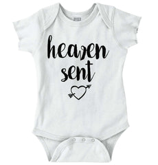 Heaven Sent Romper Bodysuit-Direct To Garment Print-Brisco Baby
