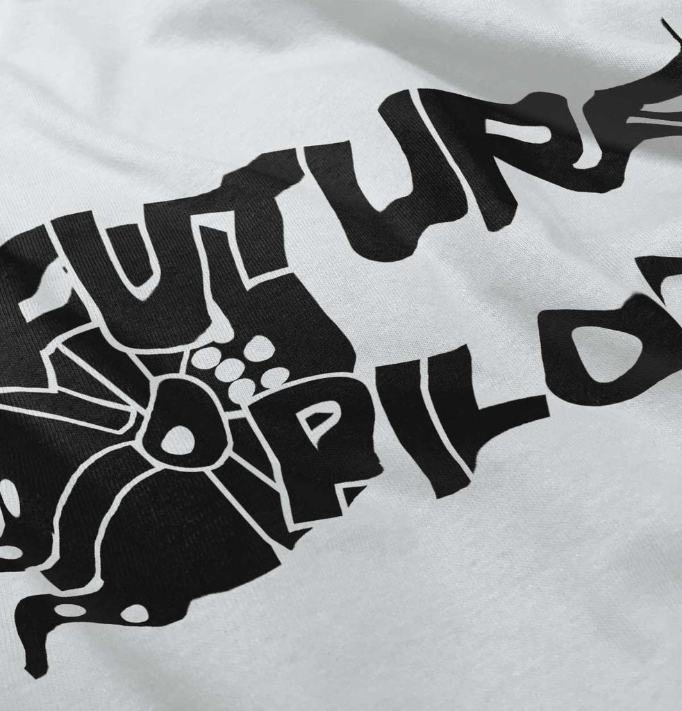 Future Pilot Romper Bodysuit-Direct To Garment Print-Brisco Baby