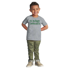 Rather Be At Hogwarts Infant Toddler T Shirt-Direct To Garment Print-Brisco Baby