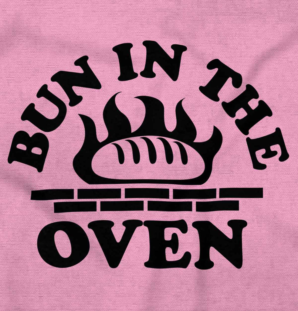 Bun In The Oven Maternity T-Shirt-Direct To Garment Print-Brisco Baby