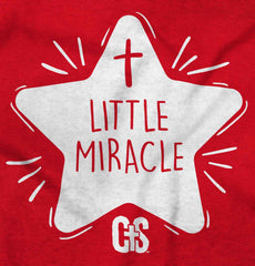 Little Miracle Romper Bodysuit-Direct To Garment Print-Brisco Baby