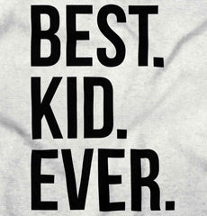 Best Kid Ever Romper Bodysuit-Direct To Garment Print-Brisco Baby