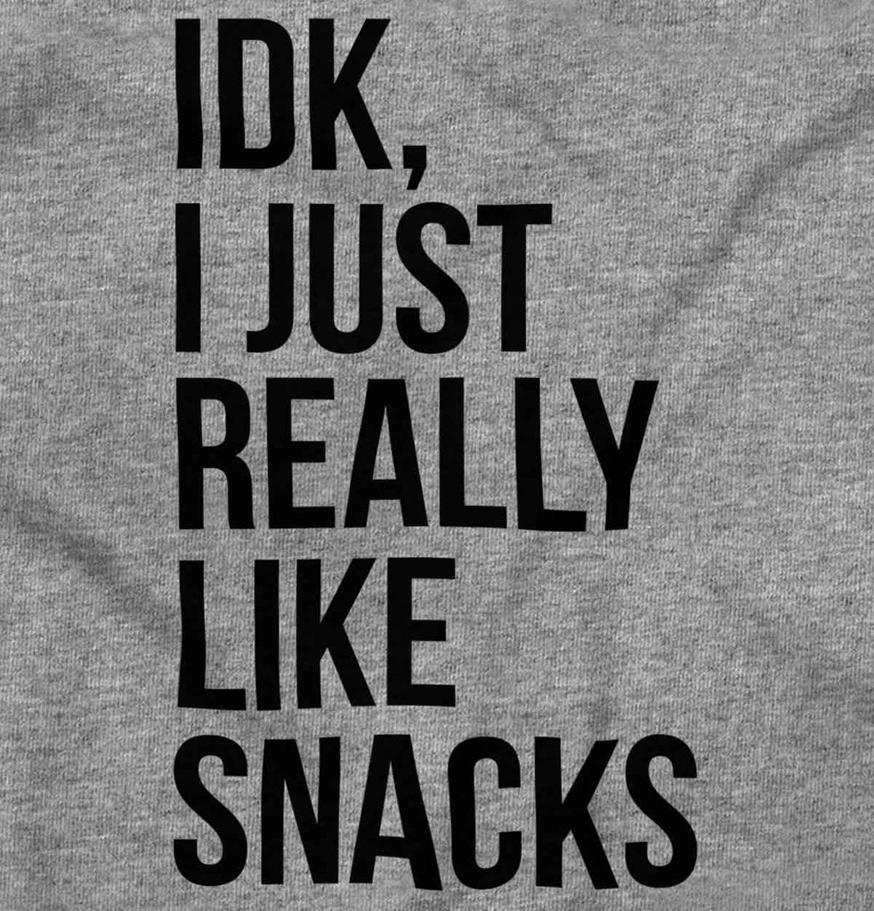 Really Like Snacks Toddler Pullover Hoodie-Direct To Garment Print-Brisco Baby