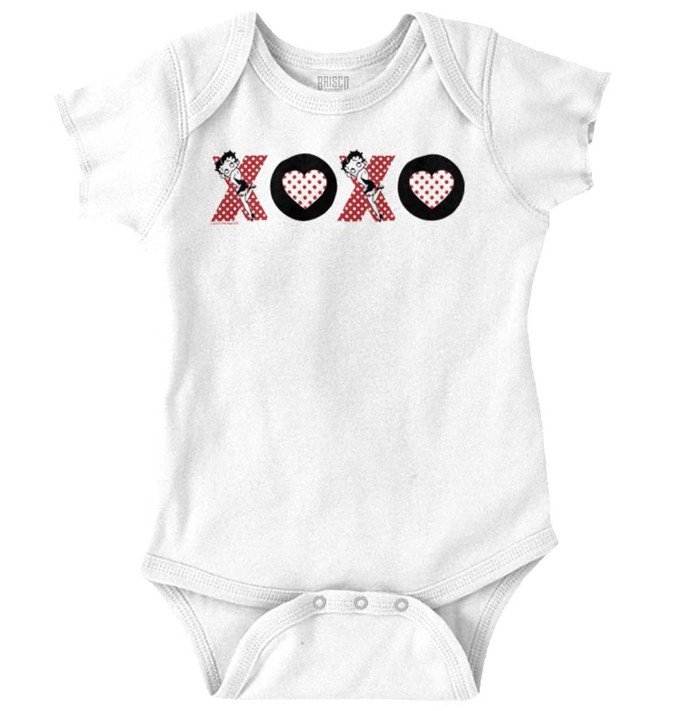 XOXO Romper Bodysuit-Direct To Garment Print-Brisco Baby