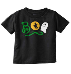 Boo Infant Toddler T Shirt-Direct To Garment Print-Brisco Baby