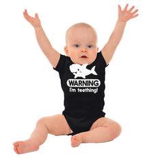 I'm Teething Romper Bodysuit-Direct To Garment Print-Brisco Baby