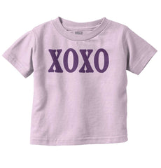 XOXO Infant Toddler T Shirt-Direct To Garment Print-Brisco Baby