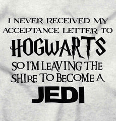 Hogwarts Jedi Infant Toddler T Shirt-Direct To Garment Print-Brisco Baby