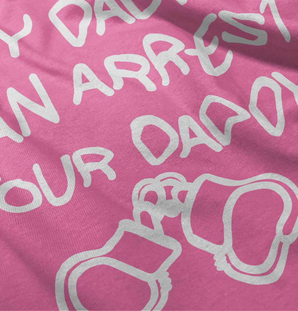 Arrest Your Daddy Baby Polka Dot Skirt Dress-Direct To Garment Print-Brisco Baby