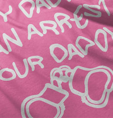 Arrest Your Daddy Baby Polka Dot Skirt Dress-Direct To Garment Print-Brisco Baby