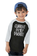 Family Favorite Toddler Baseball-Direct To Garment Print-Brisco Baby
