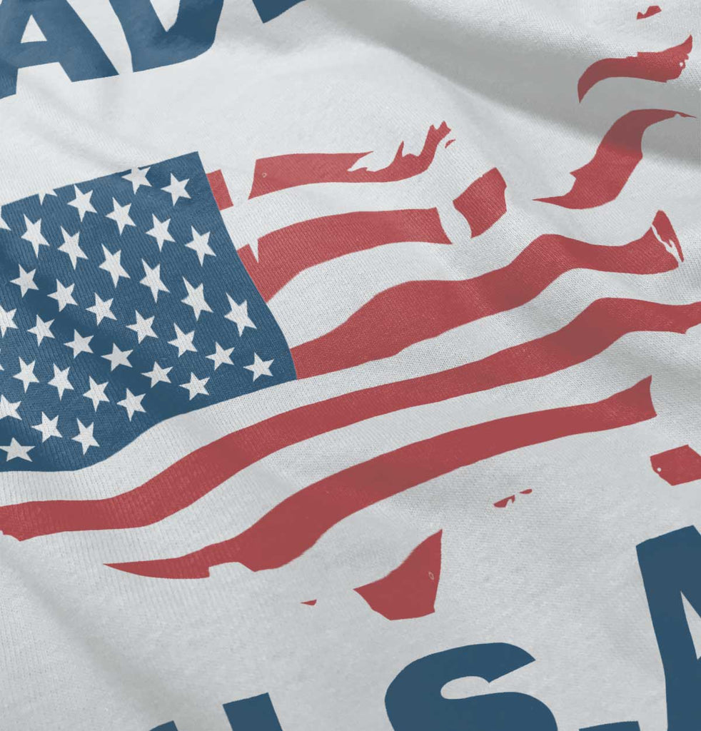 Made in USA Infant Toddler T Shirt-Direct To Garment Print-Brisco Baby